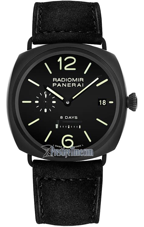 panerai radiomir 8 days ceramica|panerai radiomir price.